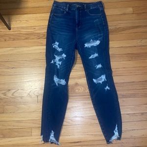 American Eagle curvy super Hi-rise jeggings